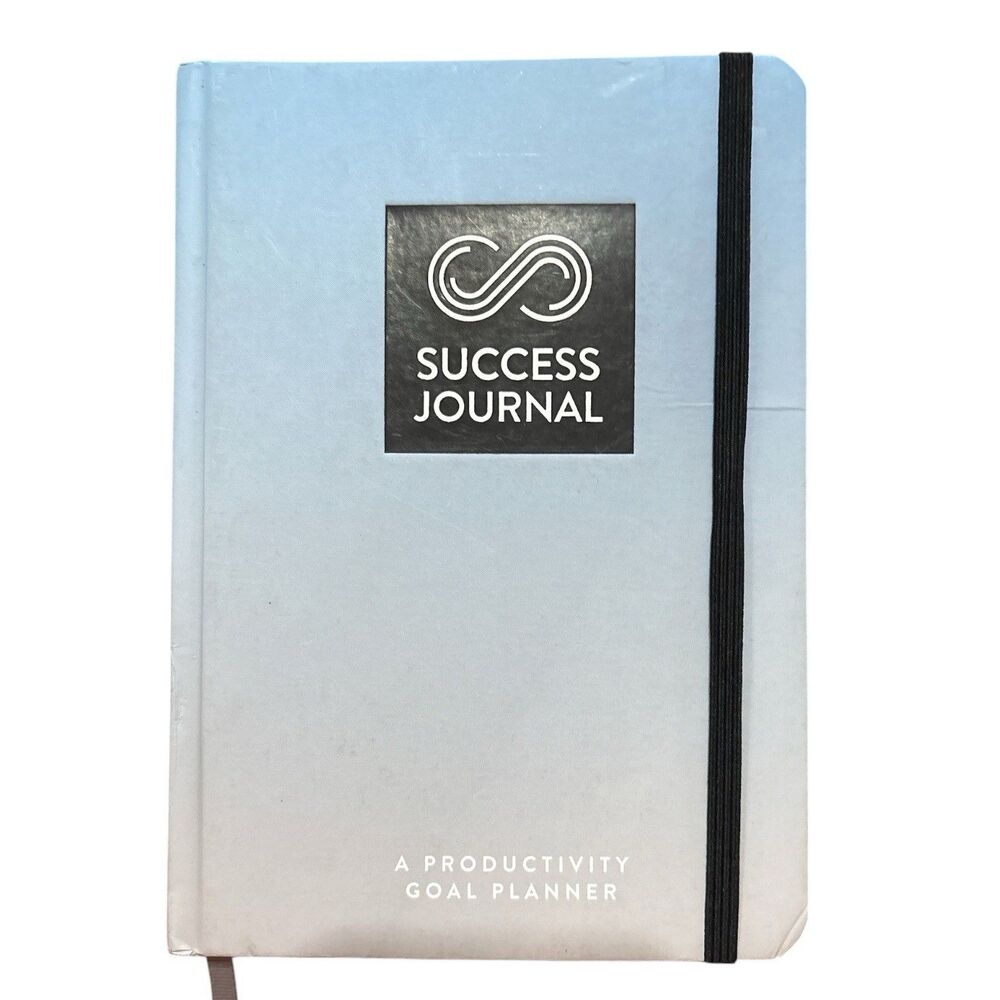 Success Journal -A Productivity Goal Planner Hardcover Book Never Used